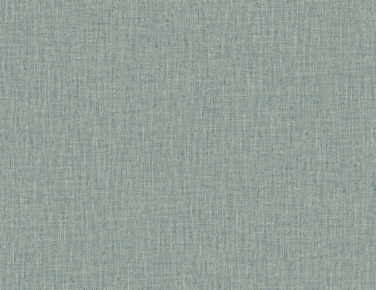 Rosemary green tweed-texture vinyl wallpaper in a matte finish