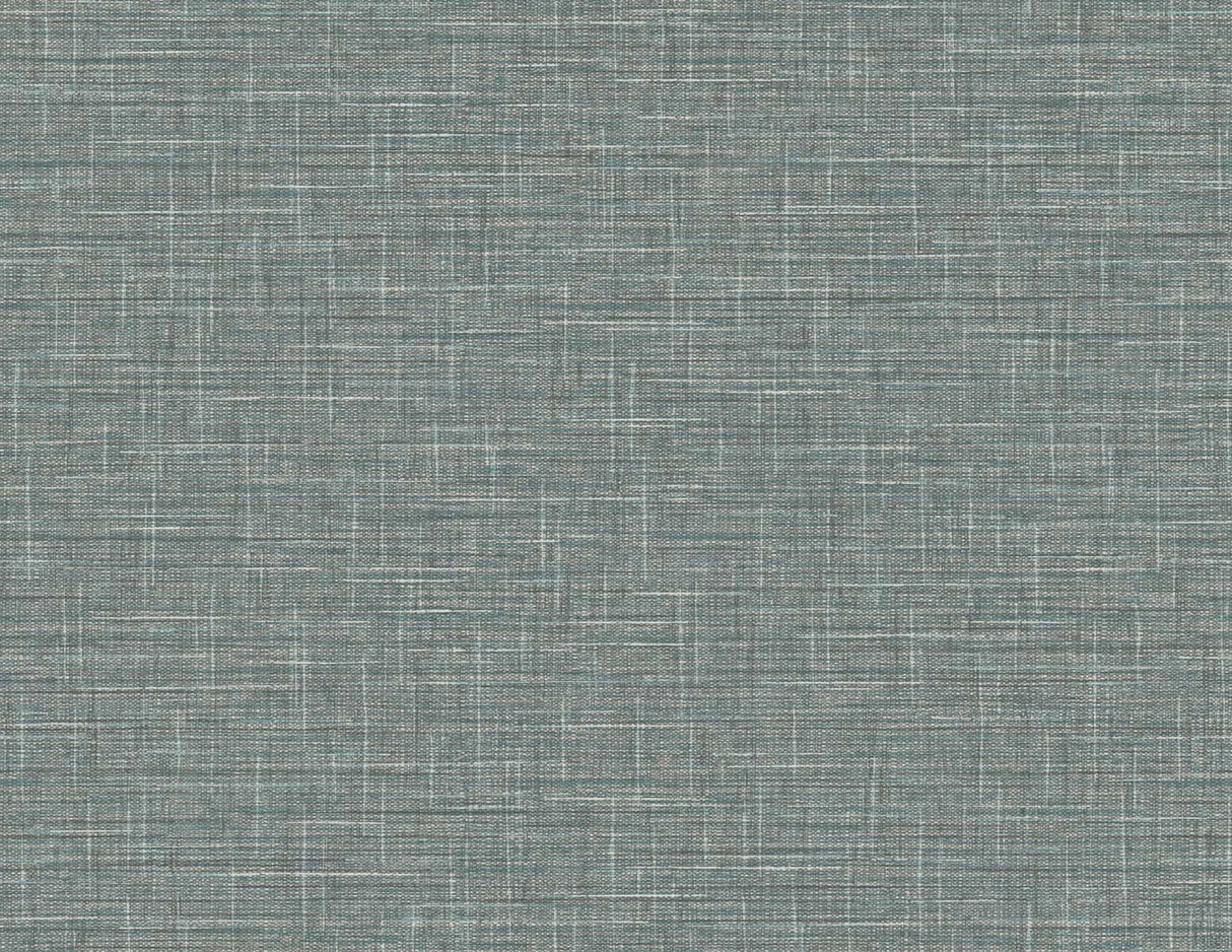 Grasmere Weave Dark Linen faux linen textured vinyl wallpaper