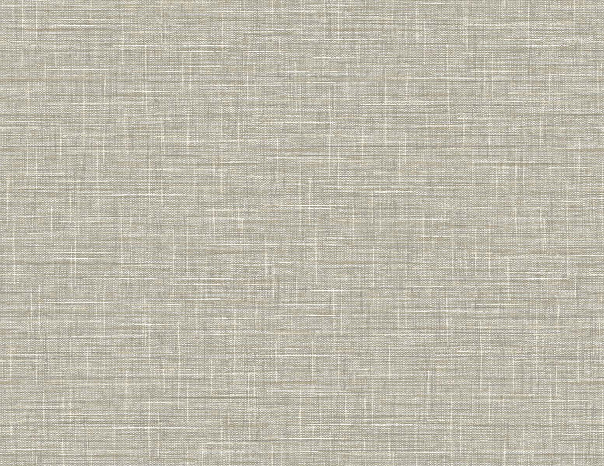 Grasmere Weave wallpaper in Cinnamon faux linen weave texture