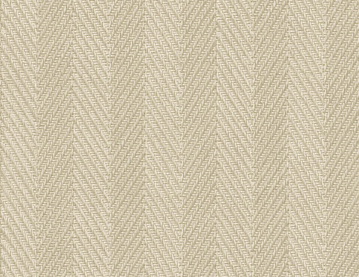 Throw Knit in Caramel Latte: matte Type II vinyl chevron knit-texture wallpaper, 27 in wide.