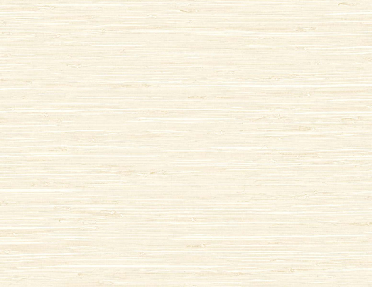 Marion Faux Arrowroot wallpaper in Sunny Dune with faux grasscloth texture