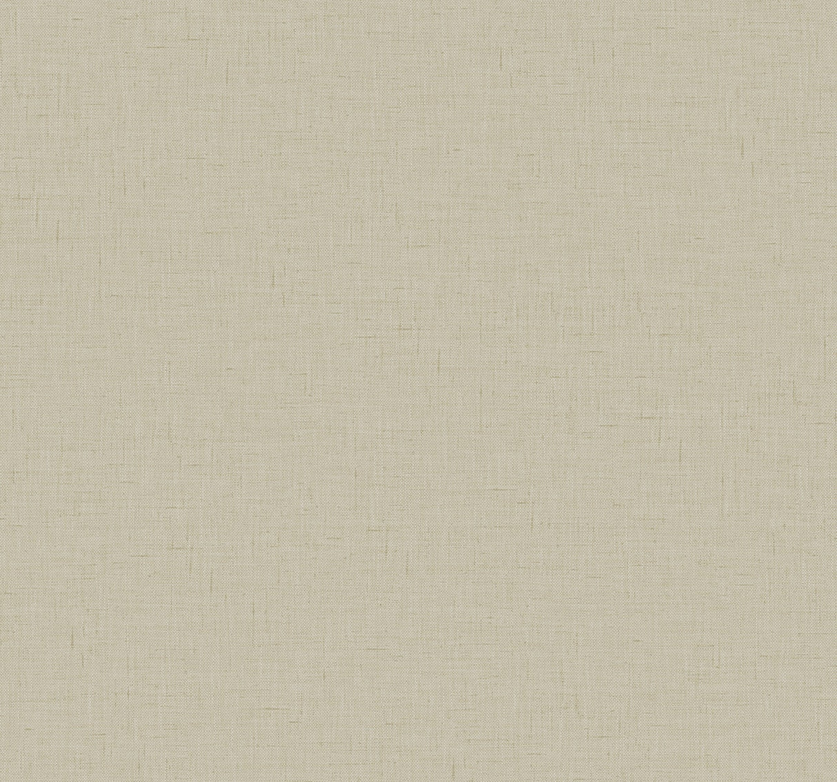 Stretford Linen wallpaper in Sugar, a warm beige faux-linen texture with a matte finish.