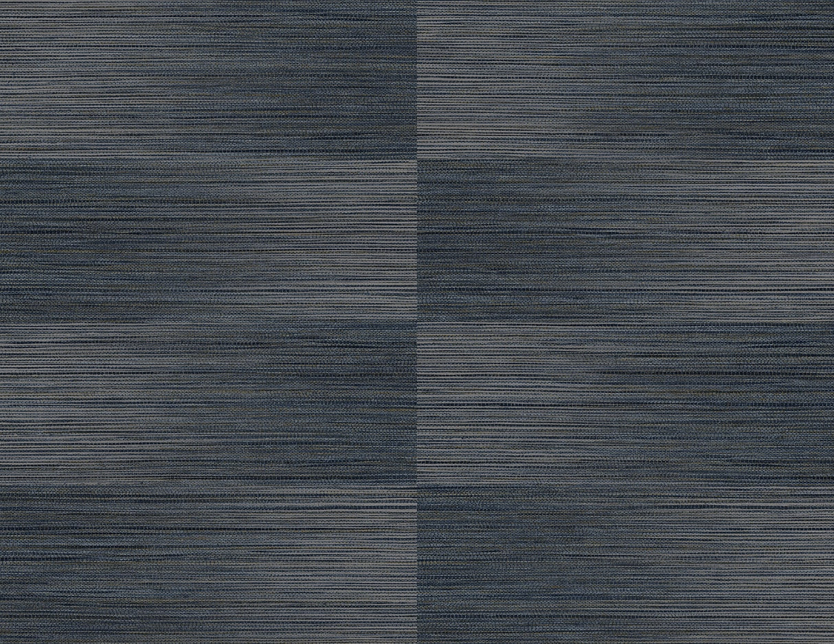 Moston TH92002 blue wave-striped matte vinyl wallpaper