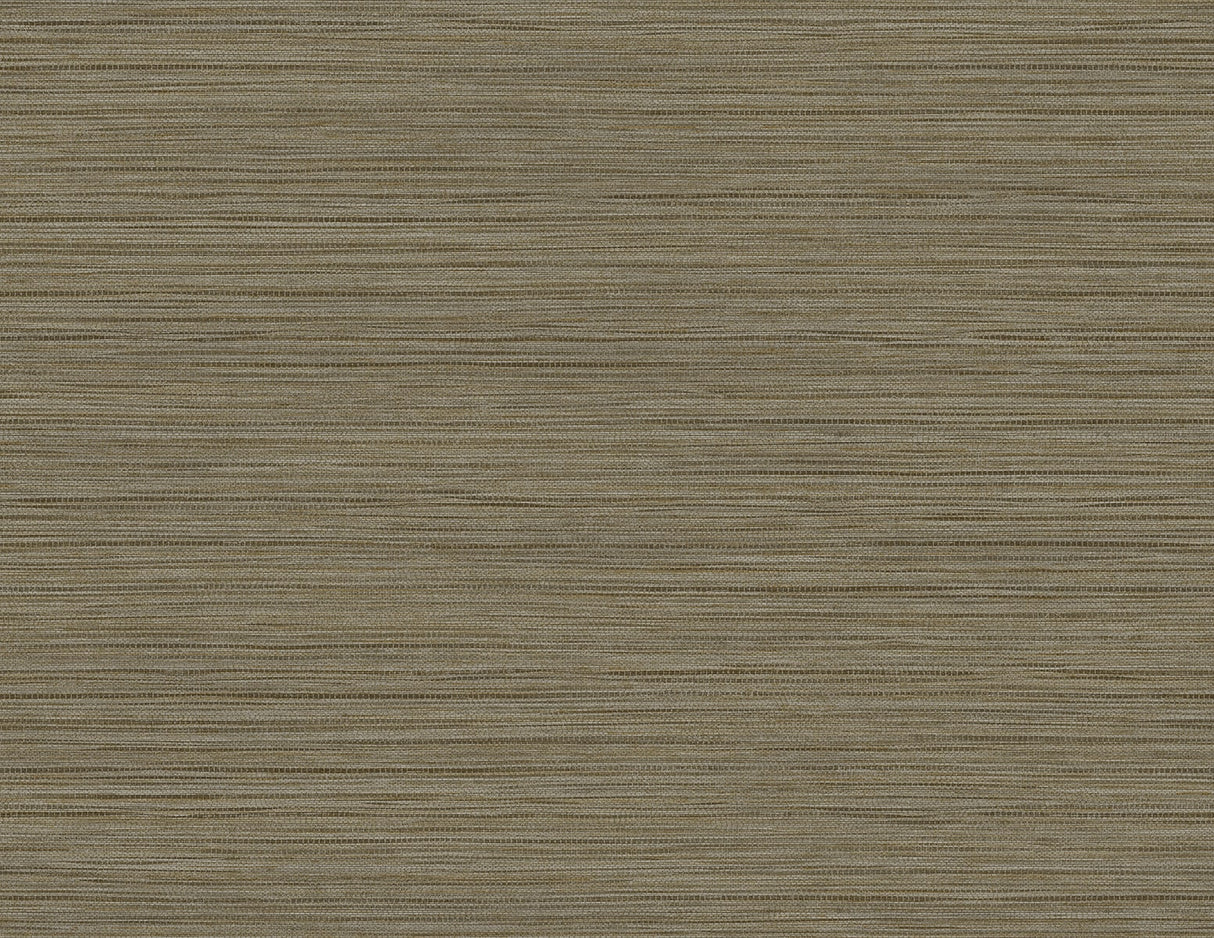 Newton Sisal in the Honeycomb colorway, a warm beige faux grasscloth texture with fine horizontal striations.