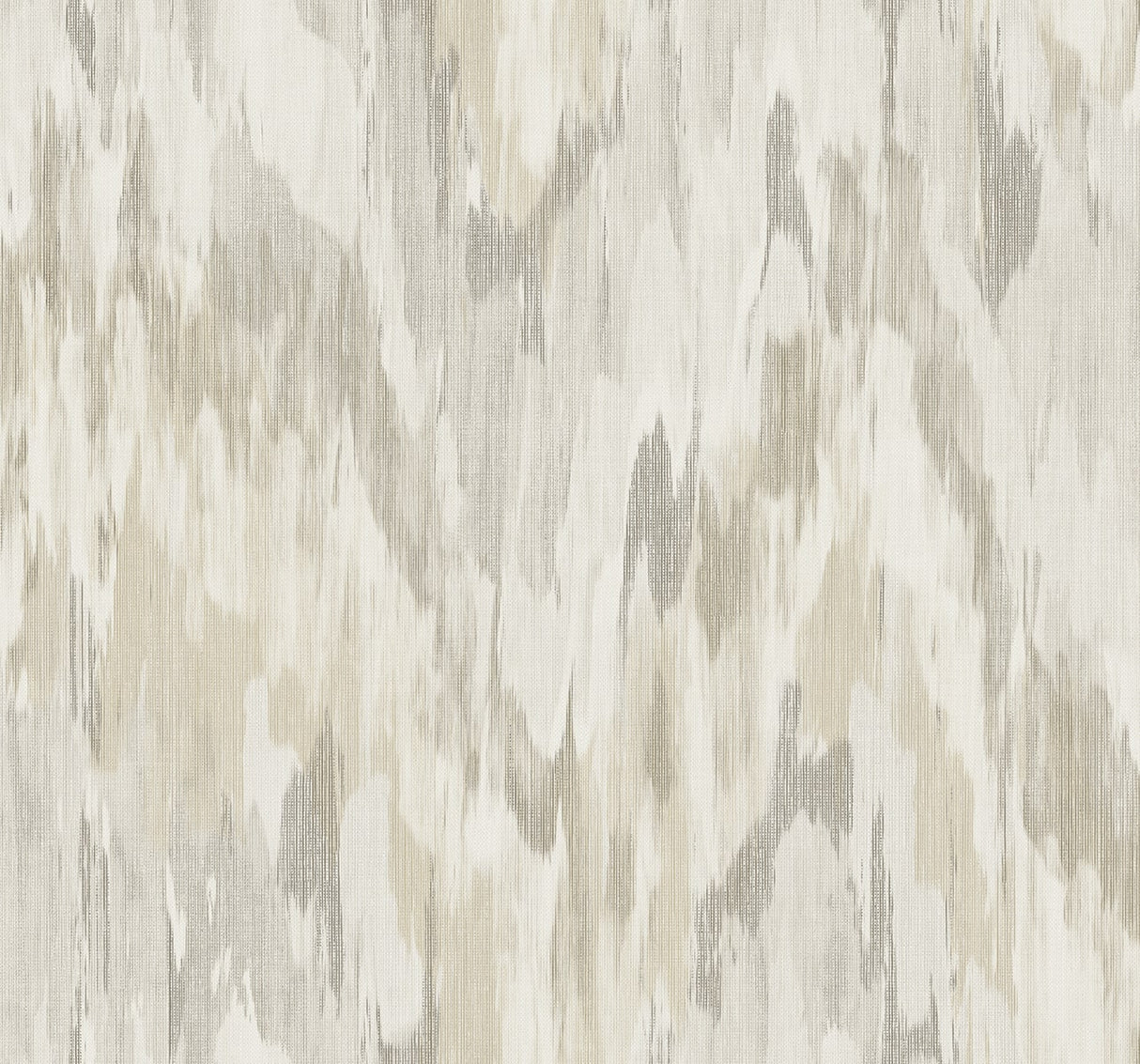 Bowdon Watercolor Stringcloth wallpaper in Wool neutral tones with abstract watercolor texture