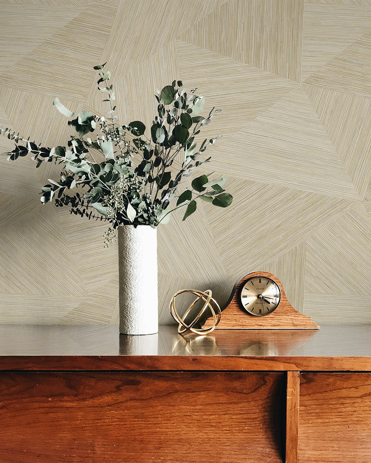 Middleton Oat by Fibers and Threads Geometric Vinyl Wallpaper – Seabrook Designs TH92507