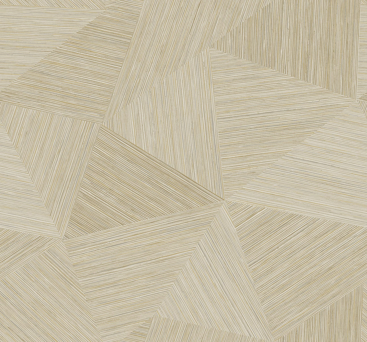 Middleton geometric linework wallpaper in oat beige