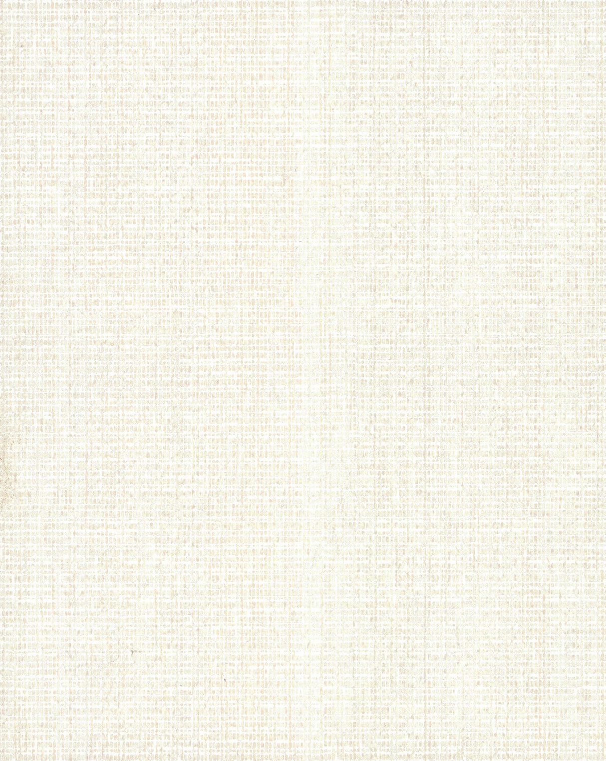 York TN0032 Textural Linen White Wallpaper sample