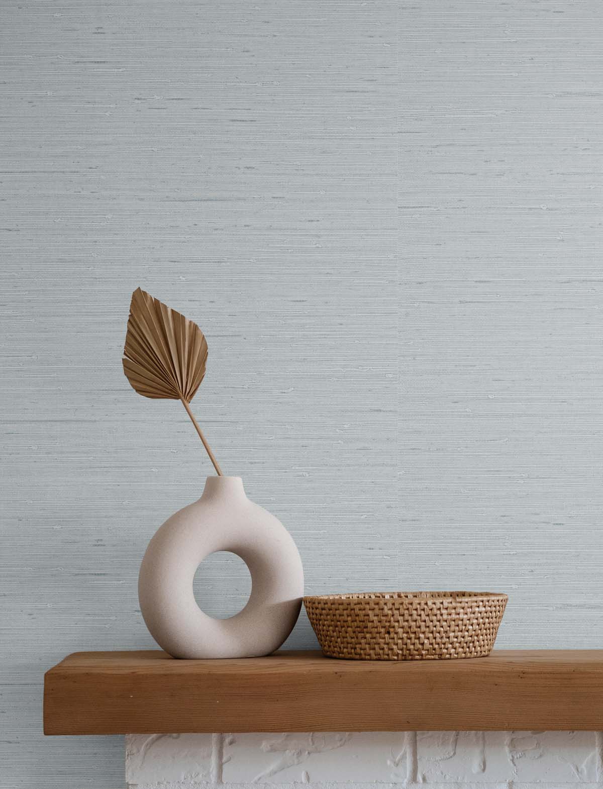 Seahaven Rushcloth Bridgewater by Even More Textures Textured Vinyl Wallpaper – Seabrook Designs TS80732