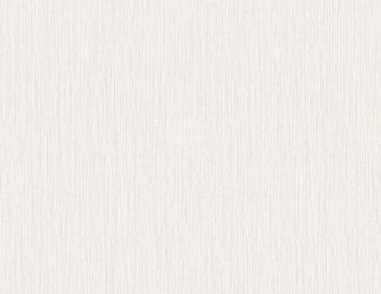 Vertical Stria Metallic Pearl textured wallpaper in an off-white metallic finish