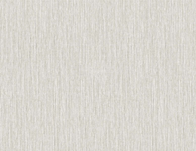 Vertical Stria wallpaper in Fog & Metallic Silver