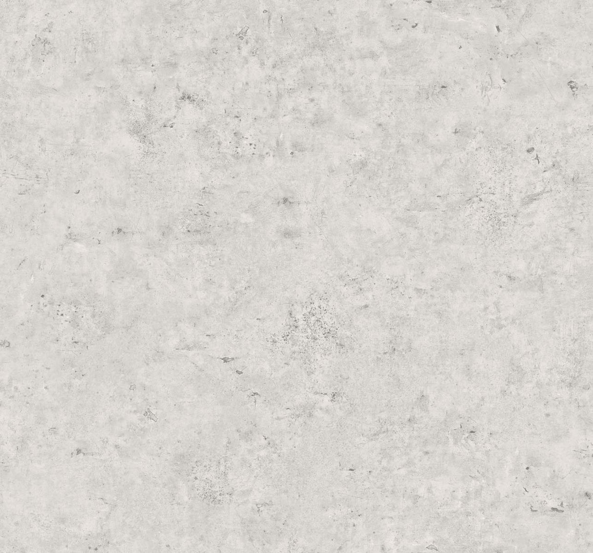 Arctic grey faux cement texture wallpaper with subtle metallic silver accents