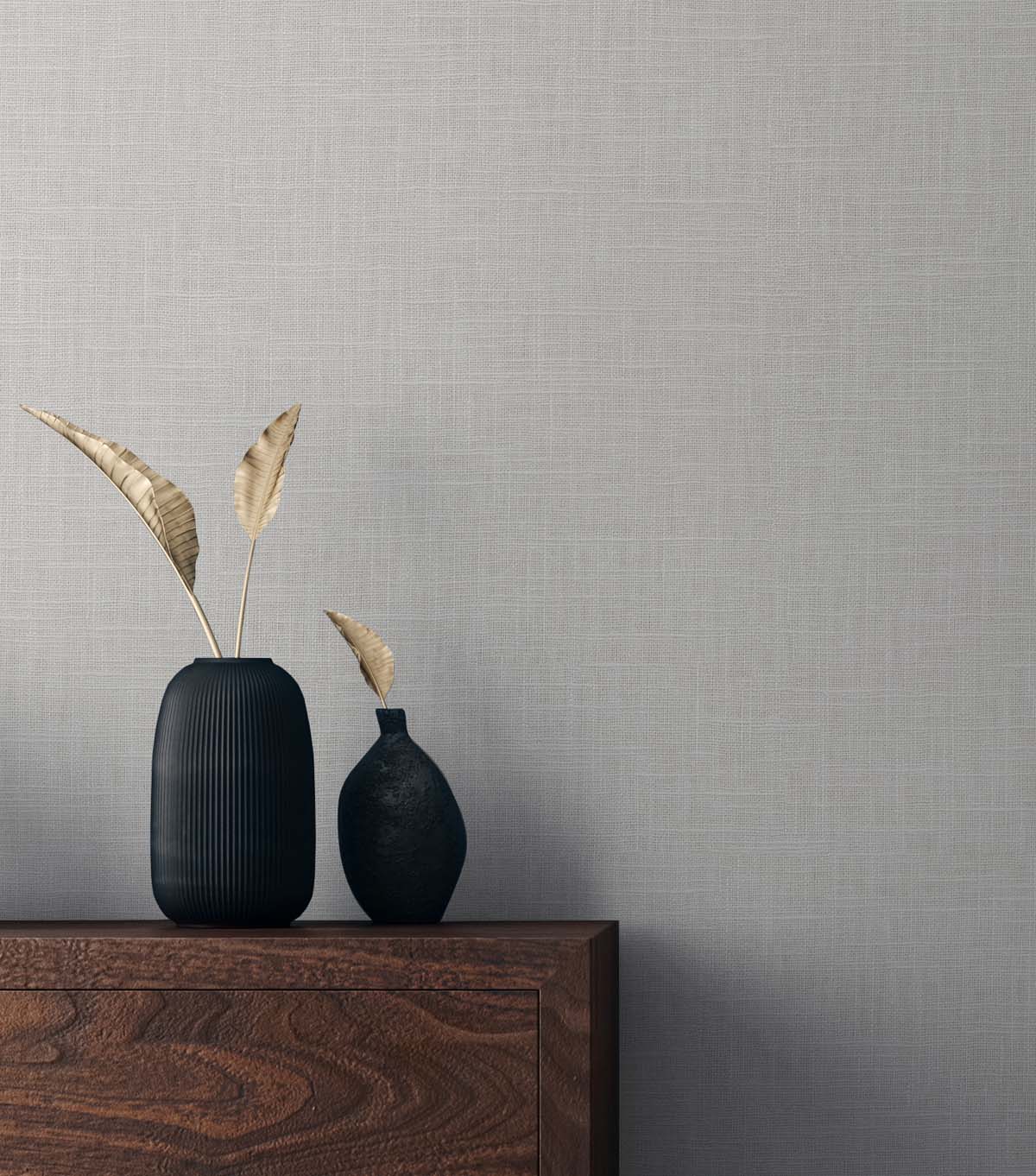 Myrna Cliffside by Even More Textures Linen Texture Vinyl Wallpaper – Seabrook Designs TS81905