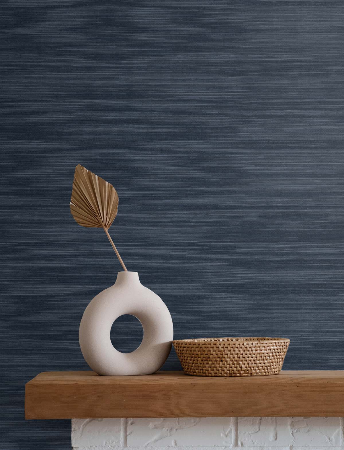 Seawave Sisal Caspian by Even More Textures Textured Sisal Vinyl Wallpaper – Seabrook Designs TS82022