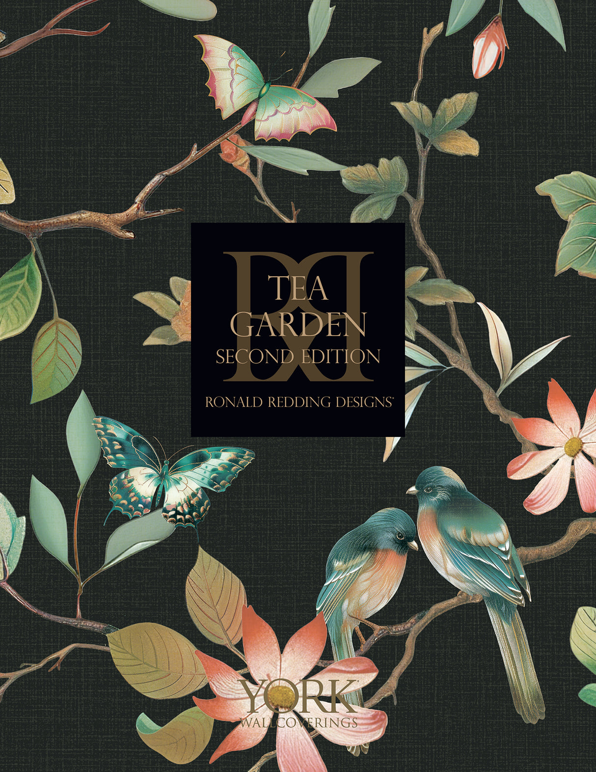 Ellena Black by Ronald Redding Geometric Metallic Wallpaper – York Designer Series ZA8031