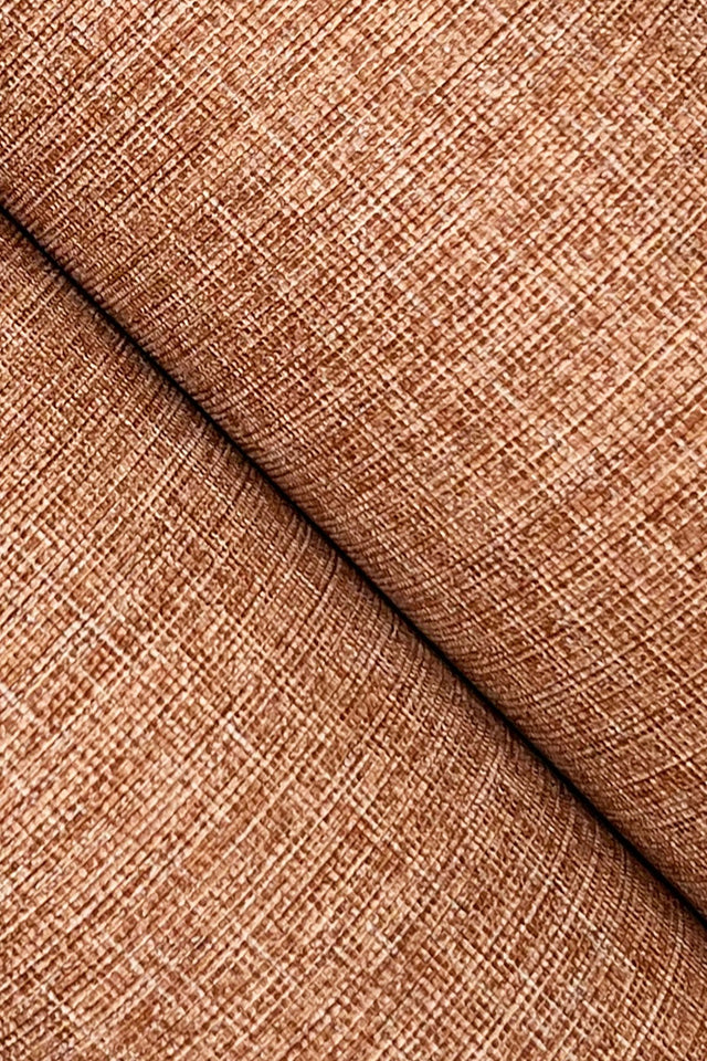 Berwick Chestnut Wallpaper with Weaves Texture, Traditional Style - York UD2502N