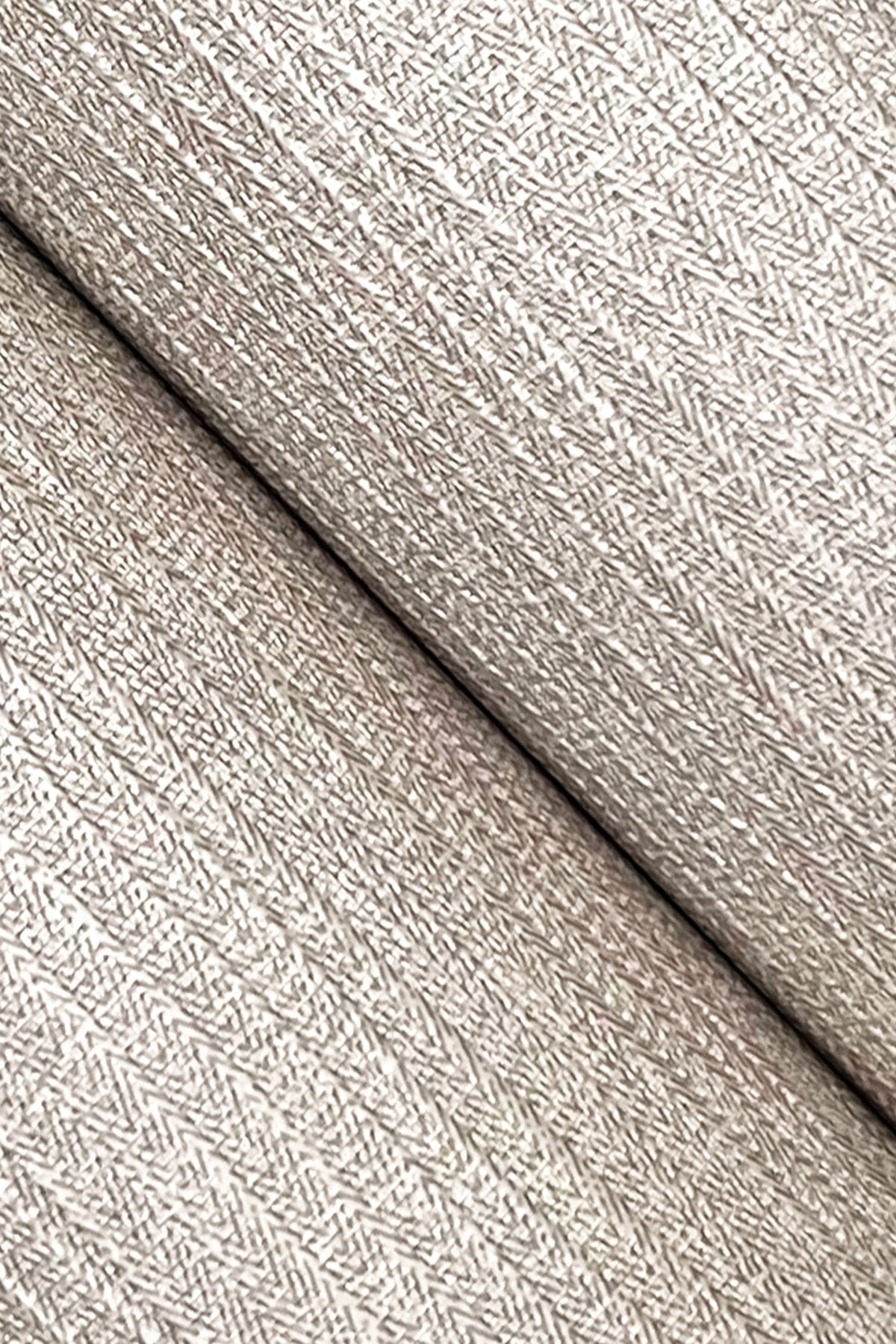 Purl One Pebble Beige Wallpaper with Modern Striped Texture and Pearl Effect - York UD2509N