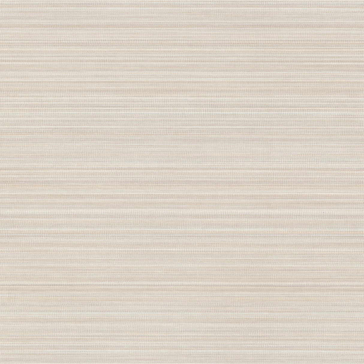 Allineate Seashell Beige Wallpaper with Horizontal Variegated Stripe Motif - York UD2523N