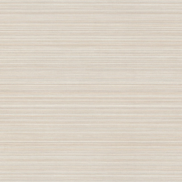 Allineate Seashell Beige Wallpaper with Horizontal Variegated Stripe Motif - York UD2523N