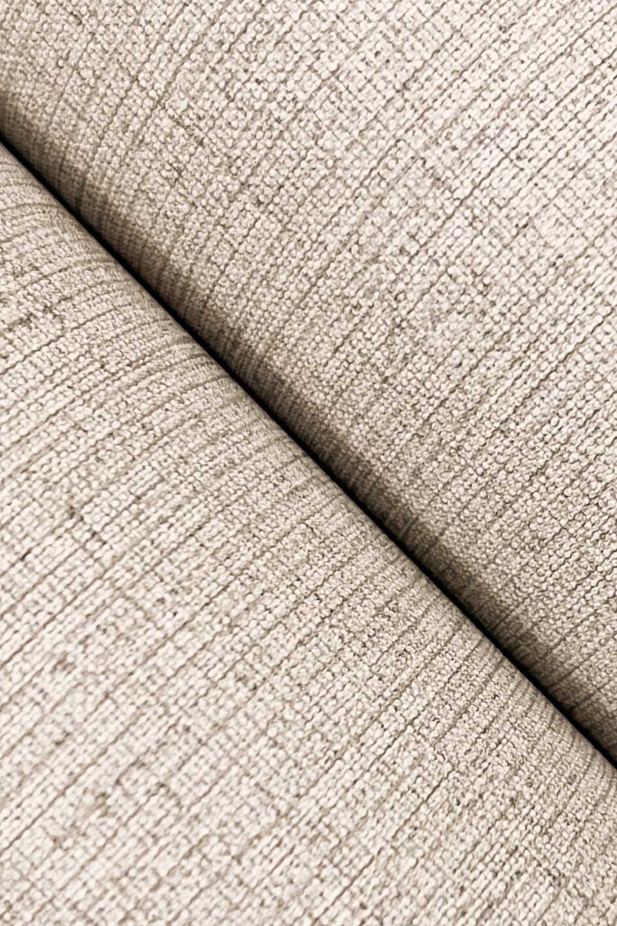 Hardy Linen Jute Beige Textured Wallpaper with Woven Linen Look - York UD2556N