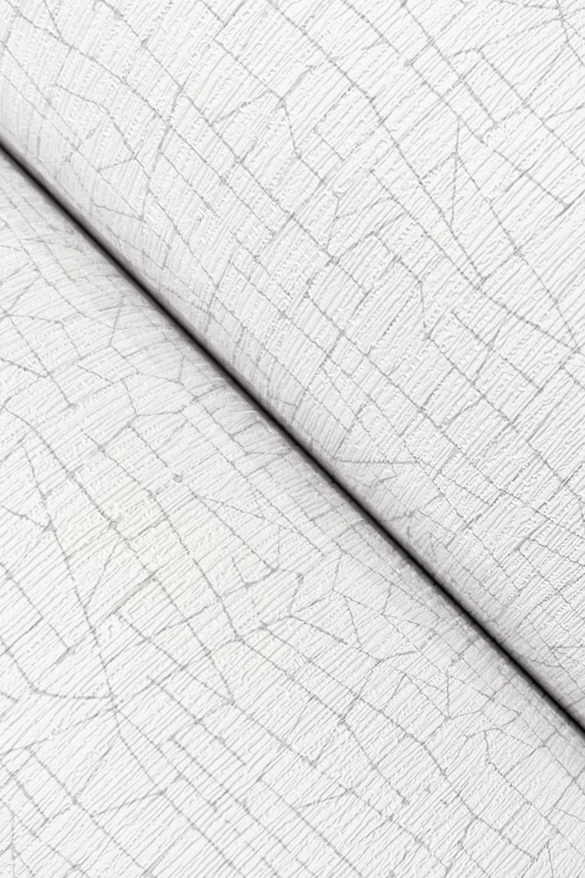 Exchange Optic White Wallpaper with Geometric Fractured Line Pattern - York UD2568N