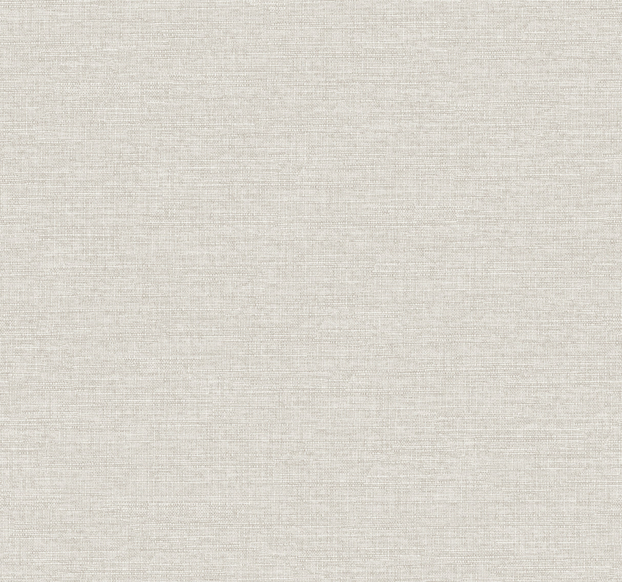 Terrene Light Grey Faux Linen Wallpaper by York Wallcoverings - UW1013N