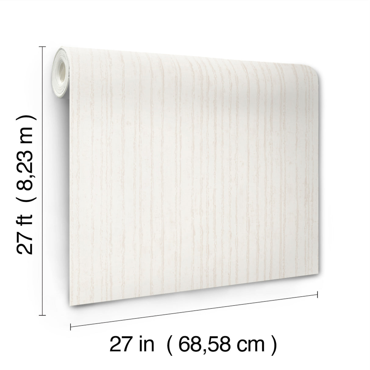 Precious Metal Pearl by York Wallcoverings Corrugated Texture Pattern Non Woven Vinyl Unpasted Strippable Residential Wallpaper - UW1023N