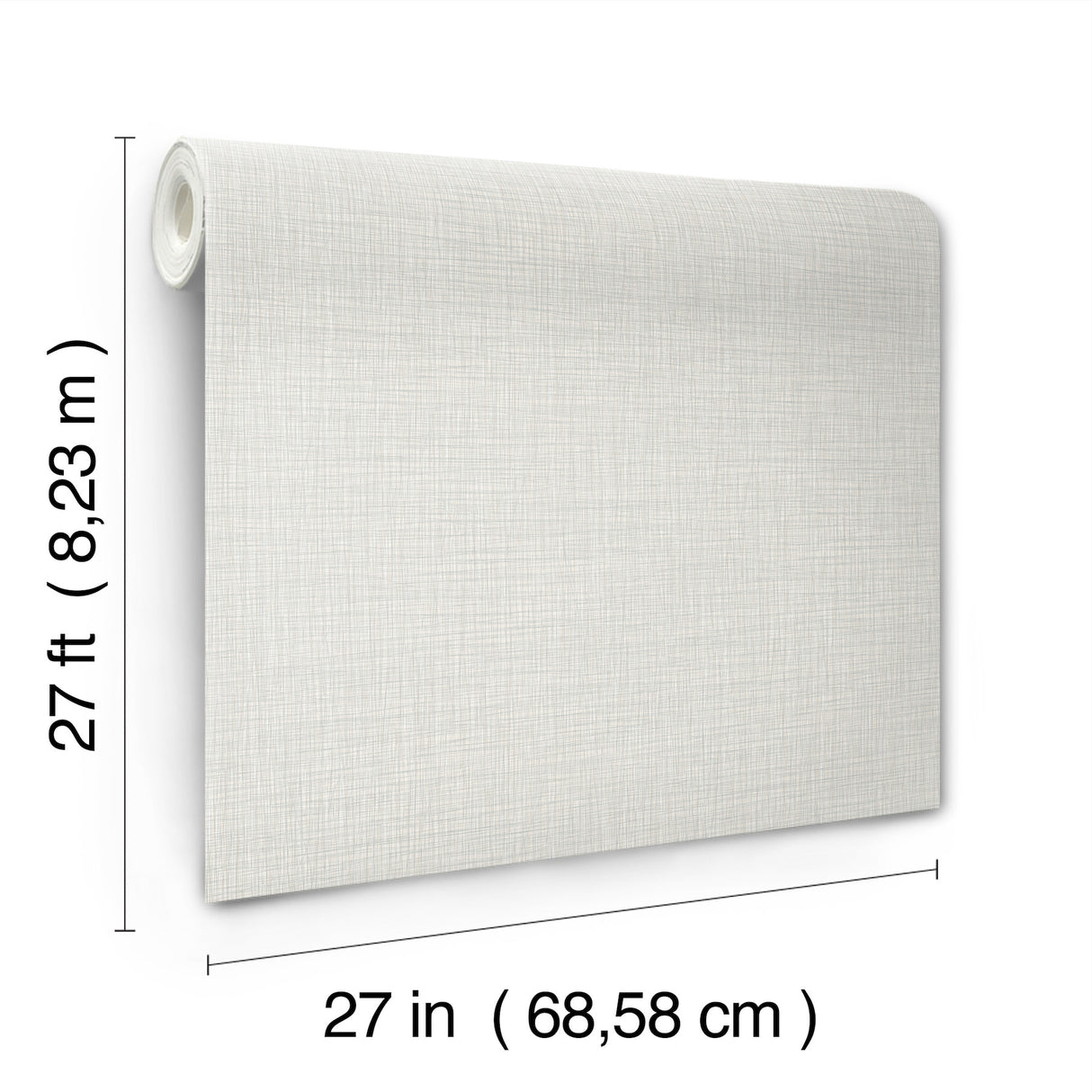 Crossover Light Blue Crosshatch Non Woven Vinyl Scrubbable Strippable Wallpaper by York Wallcoverings Atmosphere High Performance - UW1060N