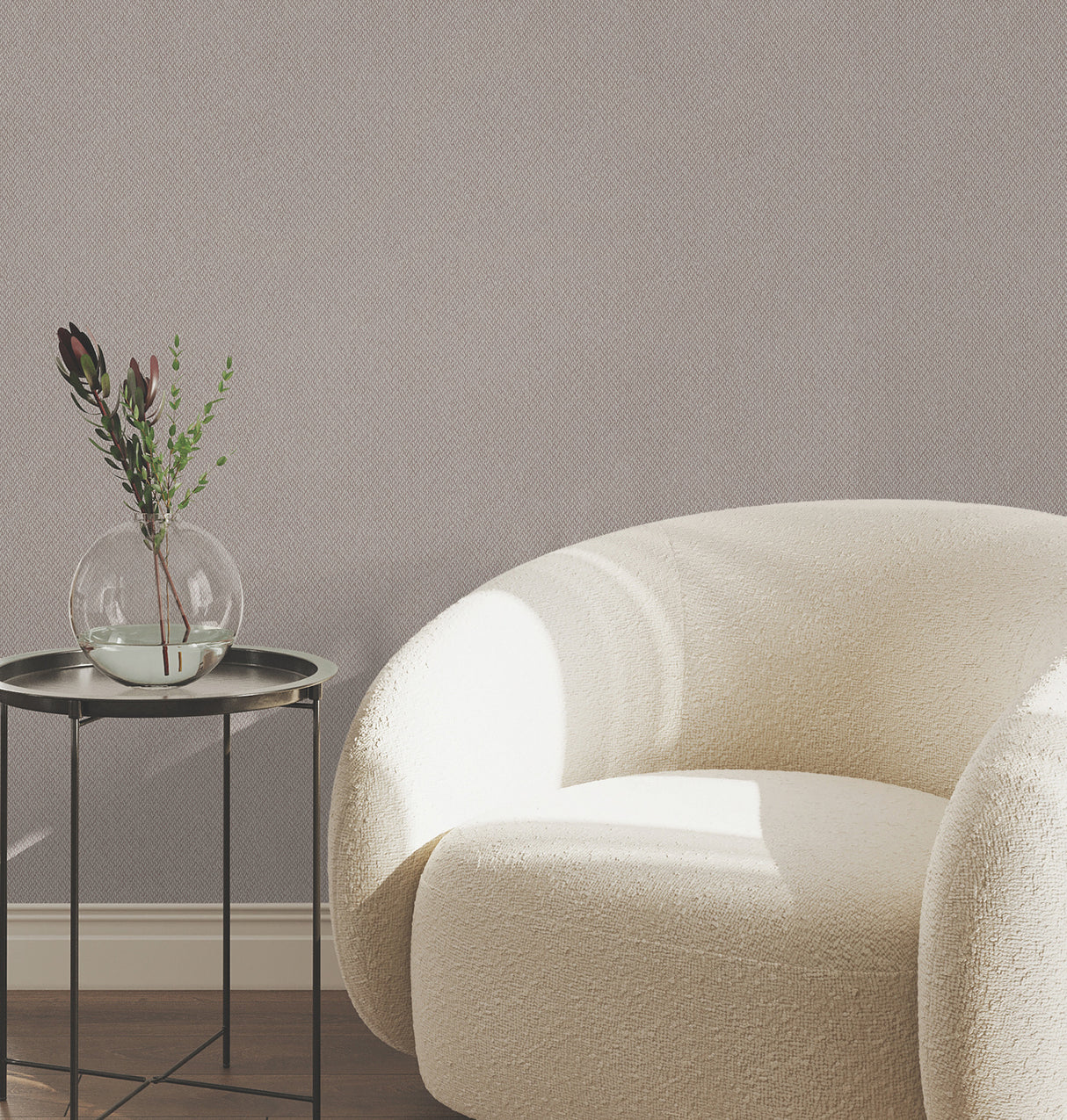 Tisket A Tasket Rust by York Wallcoverings Basketweave Wallpaper - UW1121
