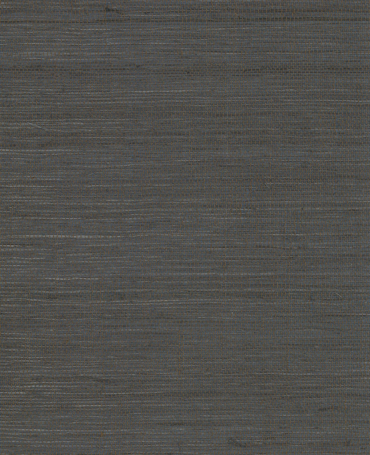 Multi Grass Blue Grasscloth Wallpaper with Woven Textured Motif - York VG4409