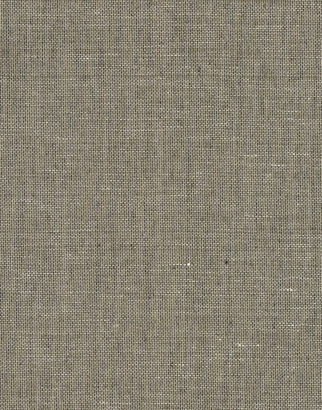 Crosshatch Black & Grey String Wallpaper with Transitional Solid Weave - York VG4412MH
