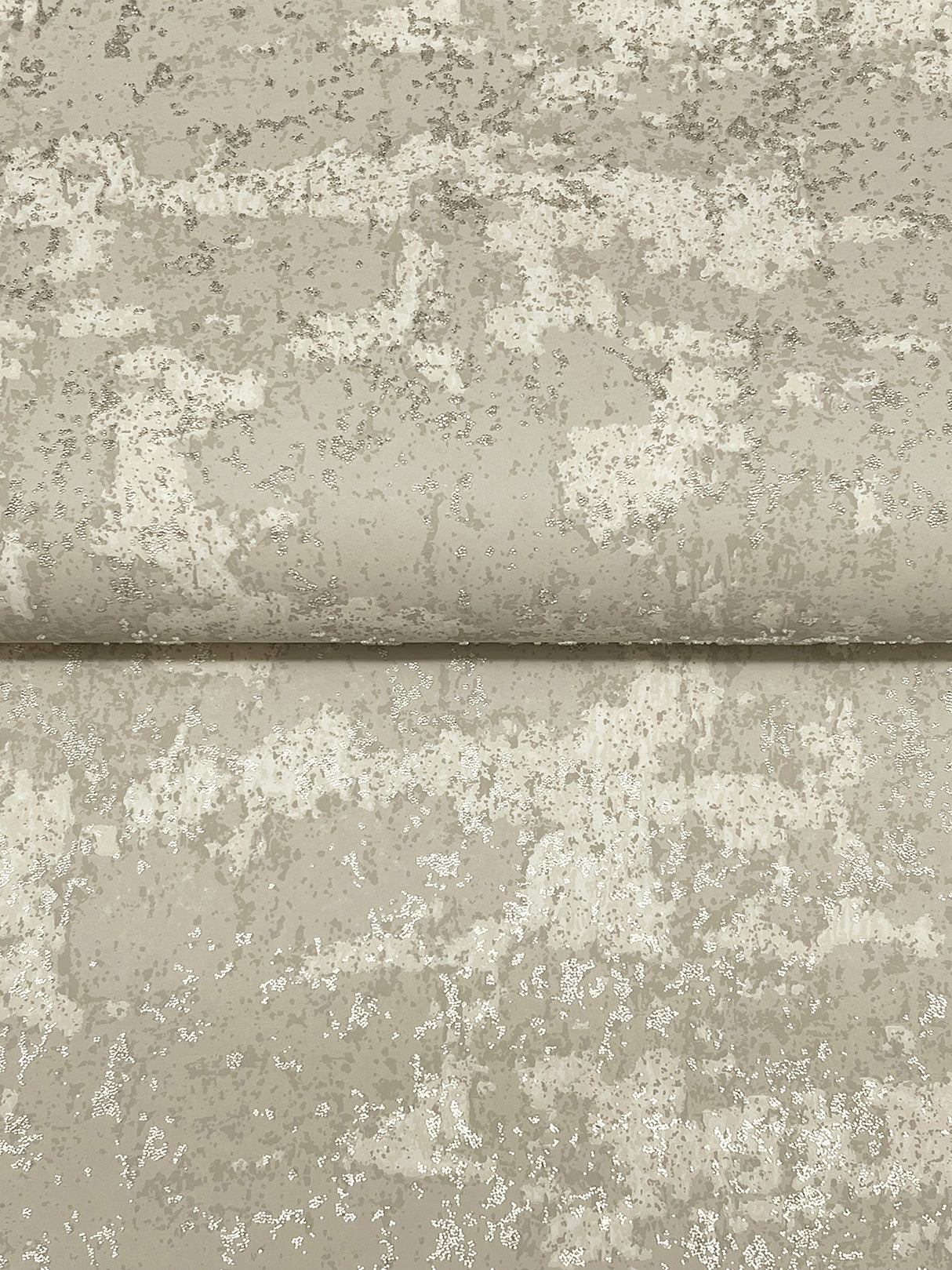 Crystal Cloud Taupe by Ronald Redding Beaded Wallpaper- York Designer Series VR1542