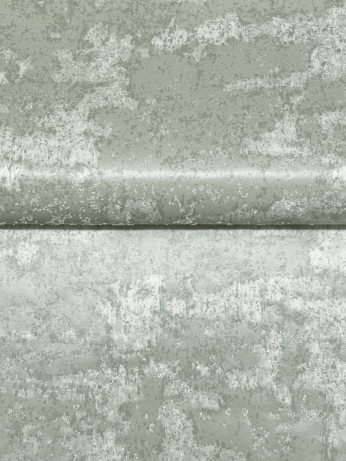 Crystal Cloud Sage by Ronald Redding Beaded Wallpaper- York Designer Series VR1545