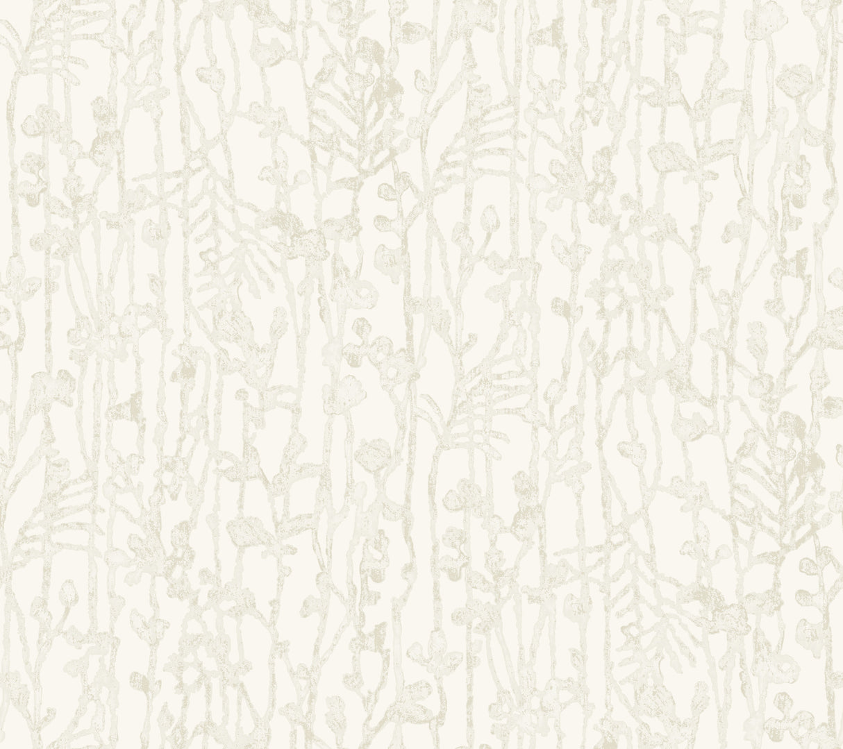 Filigree Pearl Abstract Wallpaper by Ronald Redding, 27 in x 27 ft roll