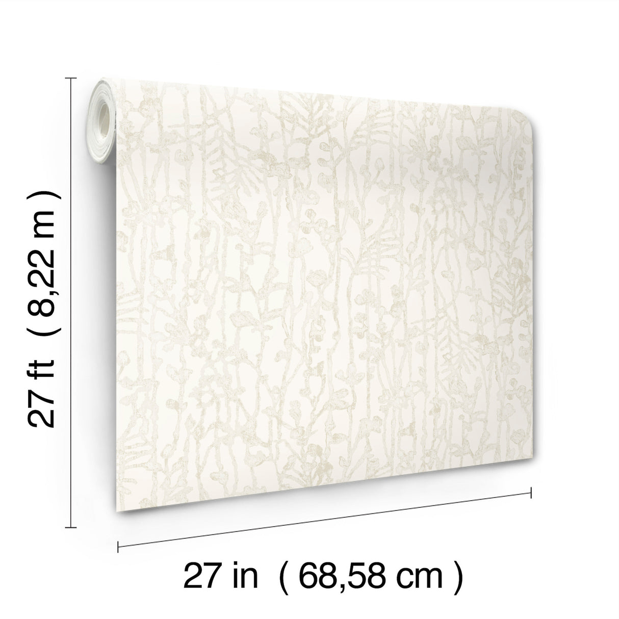 Filigree Pearl by Ronald Redding Abstract Wallpaper – York Designer Series VR1558