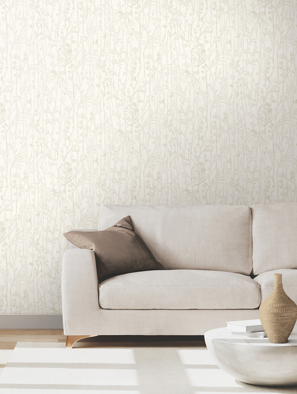 Filigree Pearl by Ronald Redding Abstract Wallpaper – York Designer Series VR1558