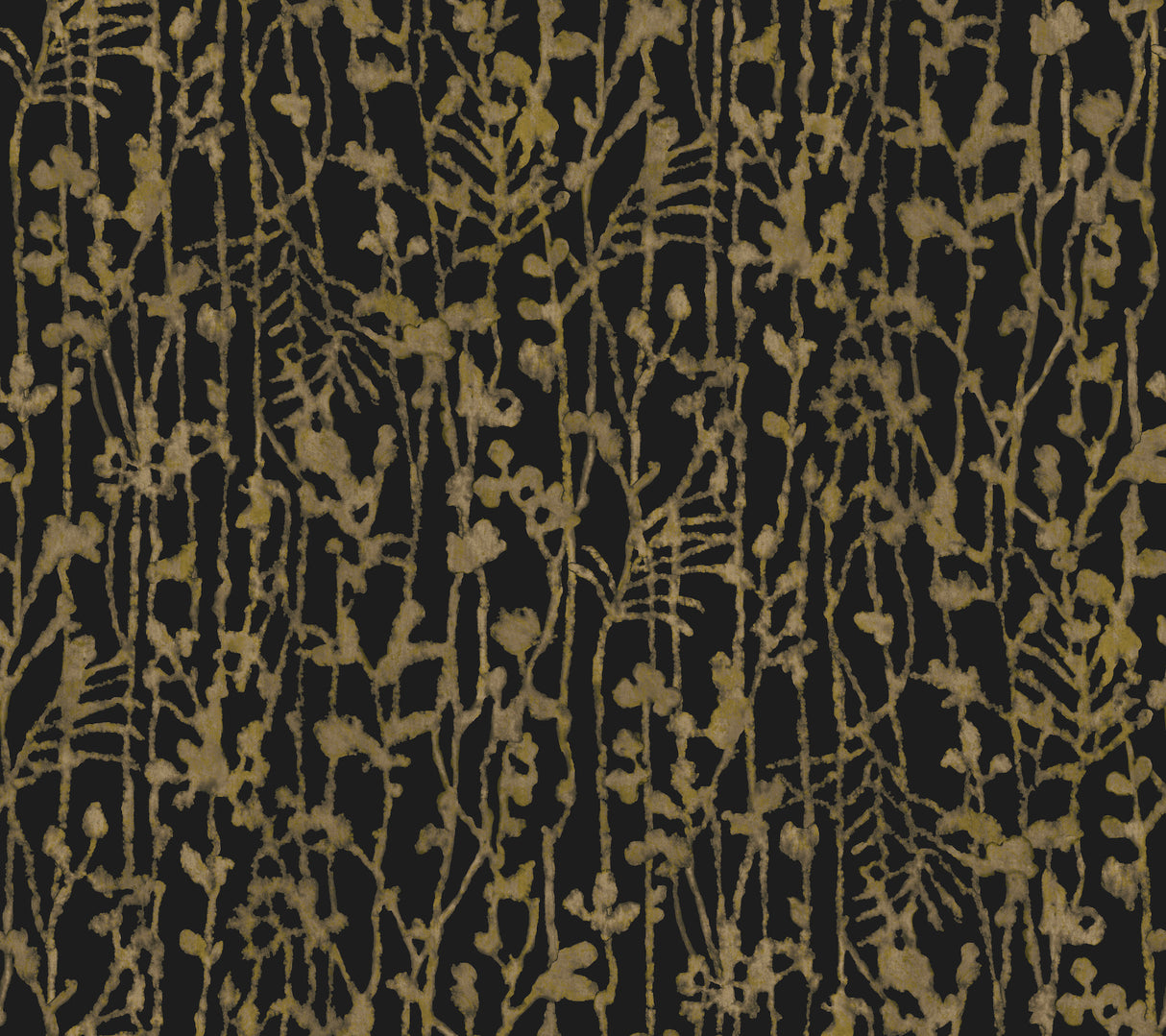 Filigree Black Abstract Wallpaper – Ronald Redding VR1562