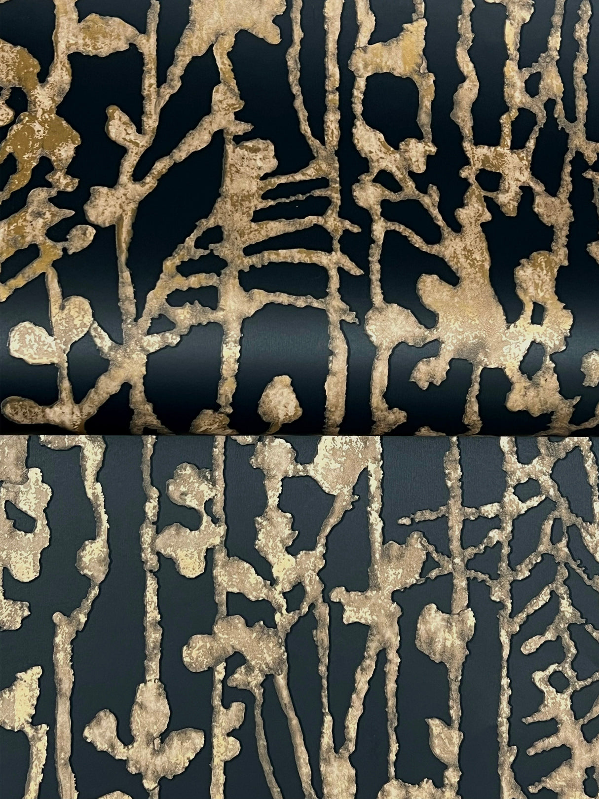 Filigree Black by Ronald Redding Abstract Wallpaper – York Designer Series VR1562