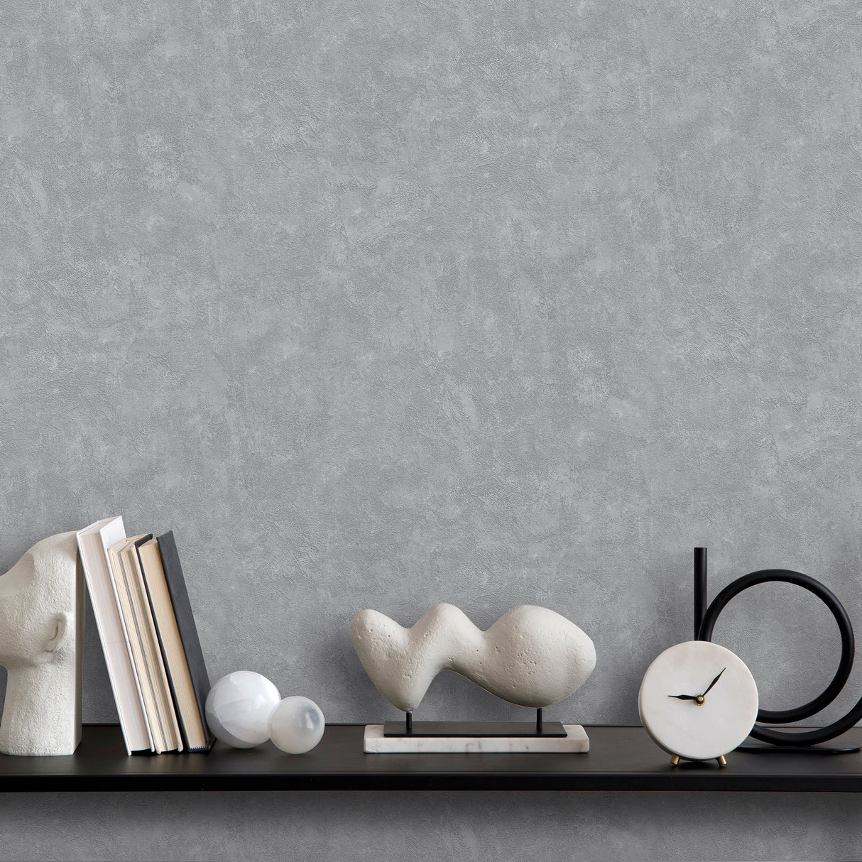 Faux Waxed Texture Dark Gray by Veer Decor Textured Vinyl Wallpaper – Veer Decor VRAR19-697