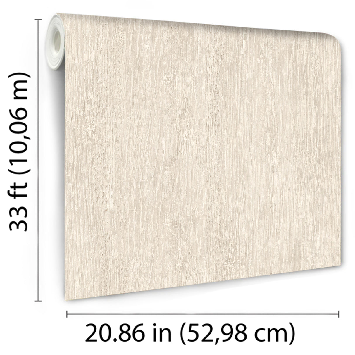 Soft Grain Wood Texture Ecru Cream by Veer Decor Abstract Textured Wallpaper – Veer Decor VRBR07-467
