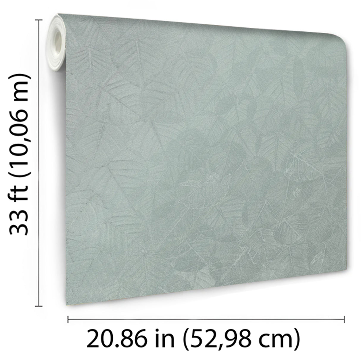 Luminous Leaf Collage Green on Foil by Veer Decor Ultra Fine Emboss Wallpaper – Veer Decor VRBT04-896