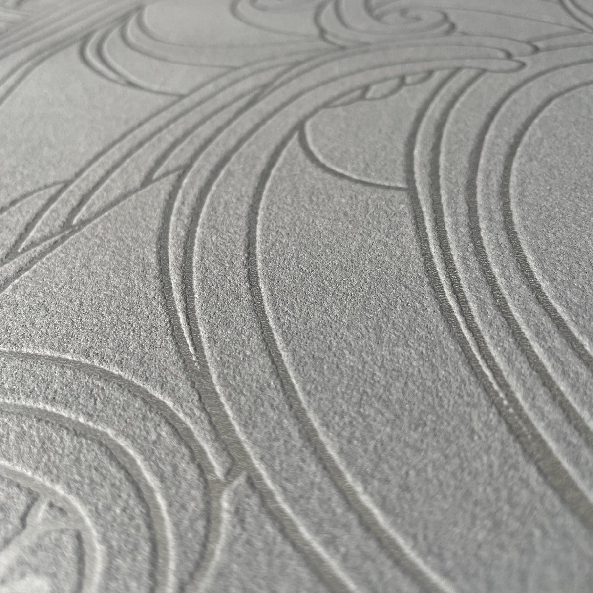 Big Wave Gray by Veer Decor Patterned Wallpaper – Veer Decor VREL09-926