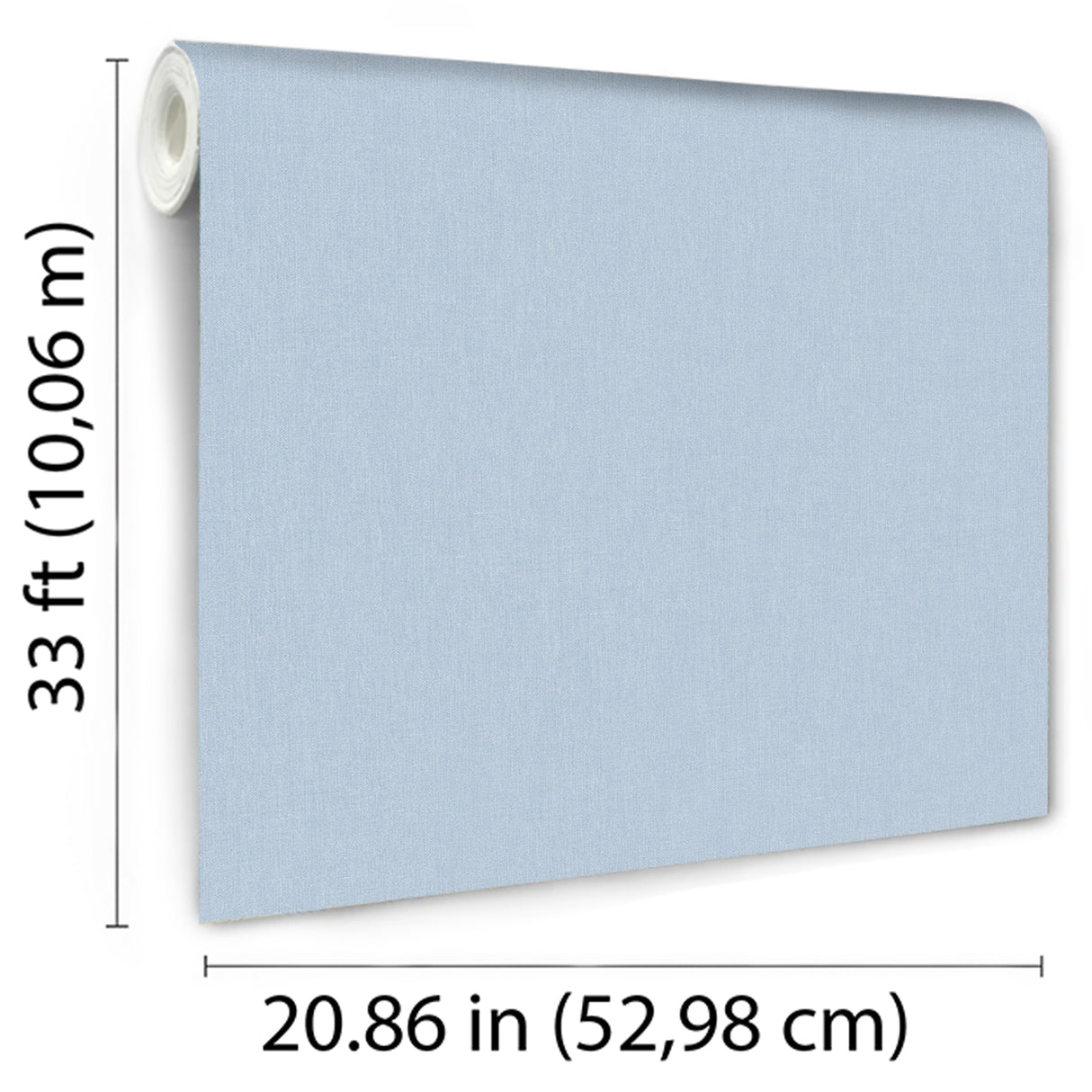 Fine Linen Blue by Veer Decor Faux Linen Wallpaper – Veer Decor VRKG51-817