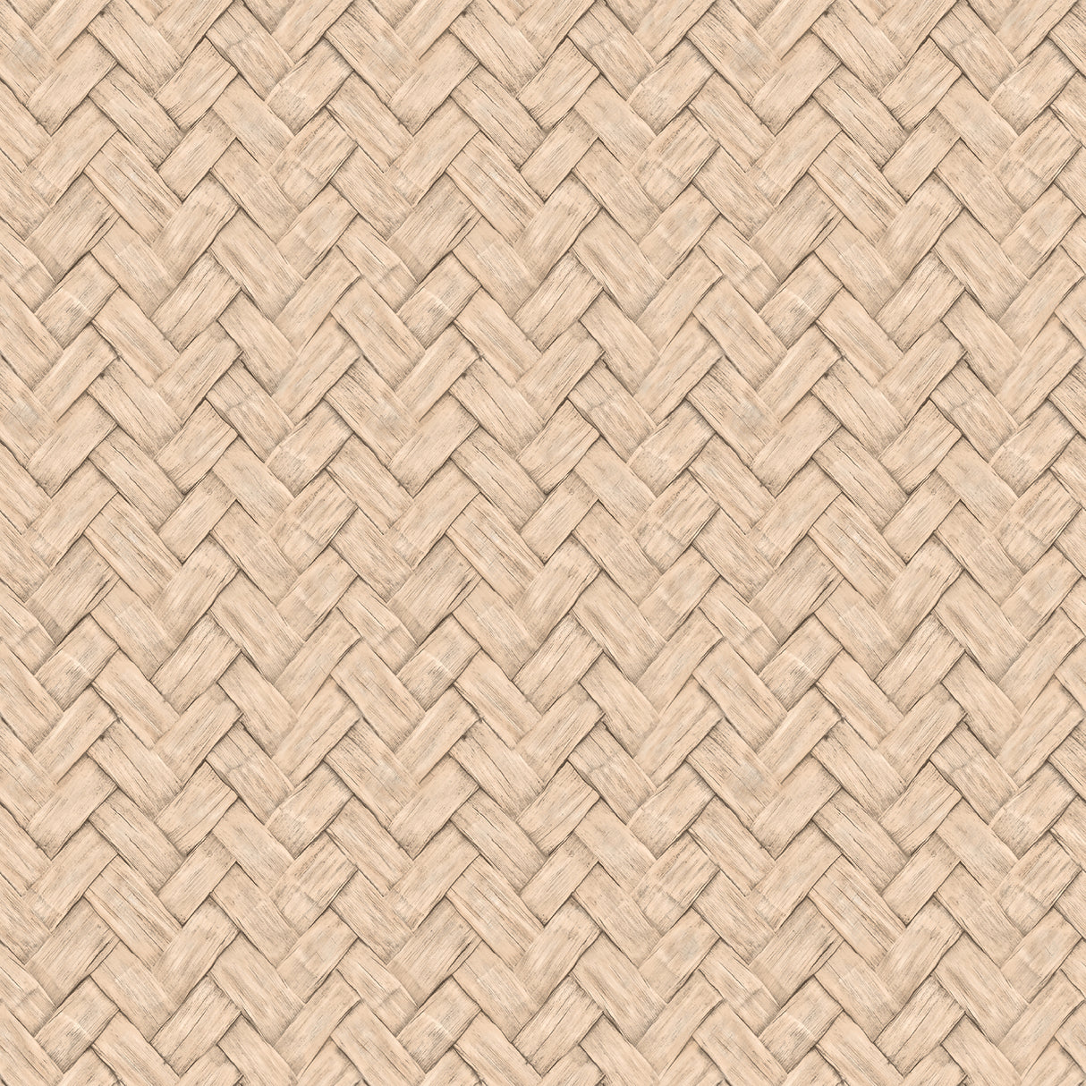 Faux natural weave beige textured vinyl wallpaper roll 20.86 in x 33 ft