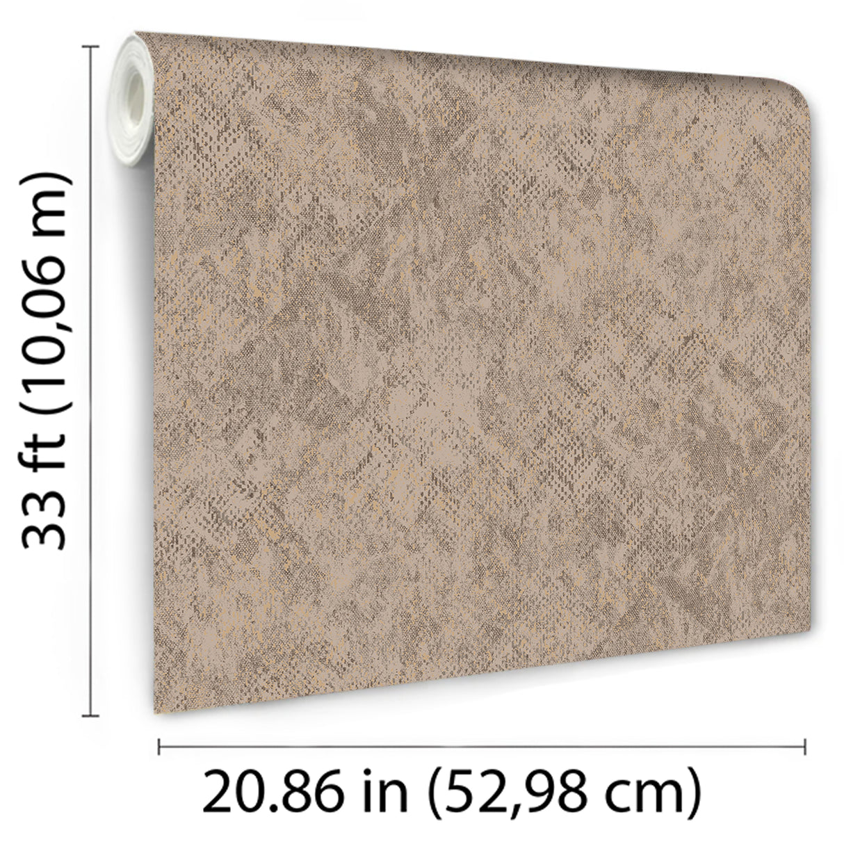 Python Diamond Texture Taupe by Veer Decor Textured Geometric Wallpaper – Veer Decor VRNO18-433