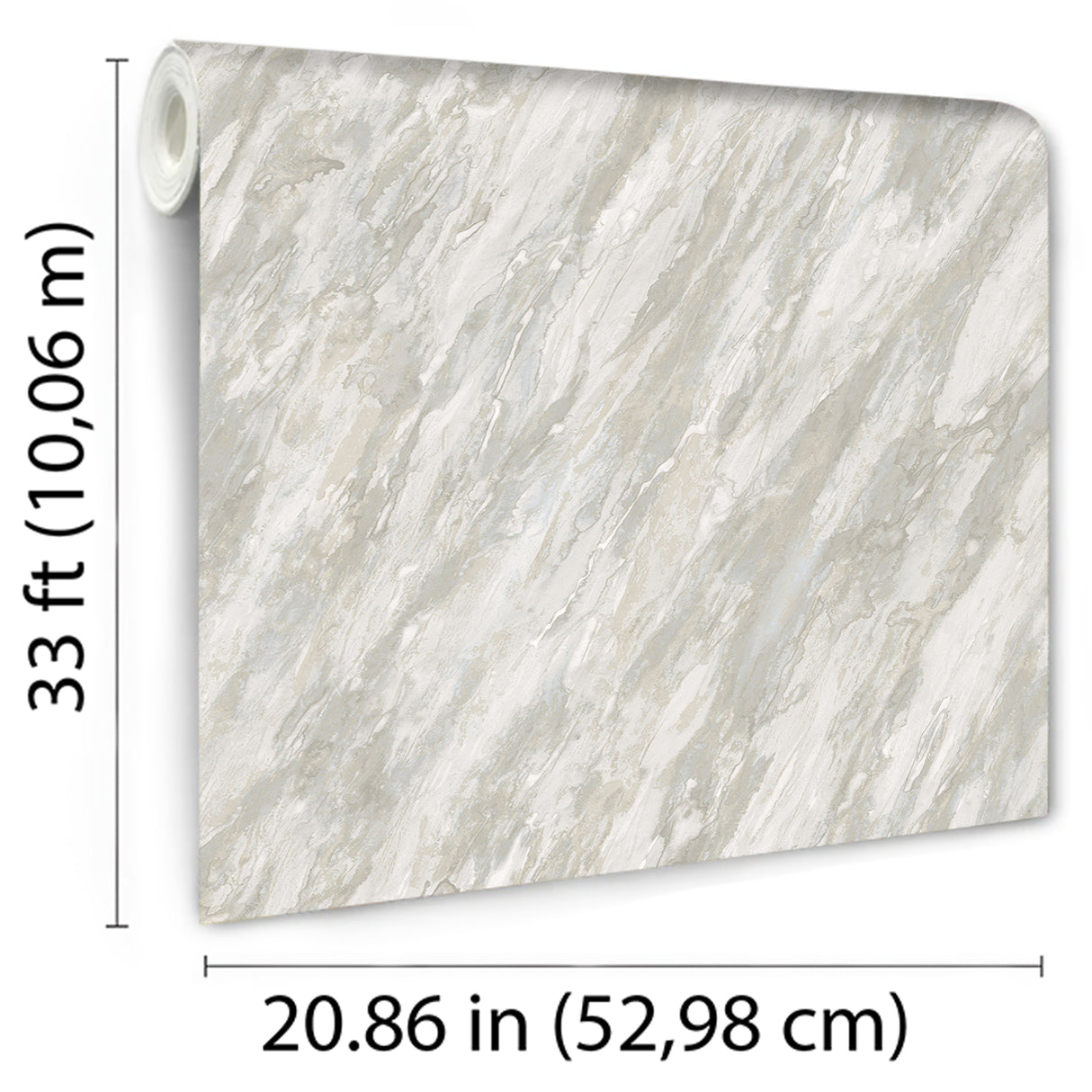 Glint Luxe Marble Natural Cream by Veer Decor Textured Abstract Wallpaper – Veer Decor VRVE07-366