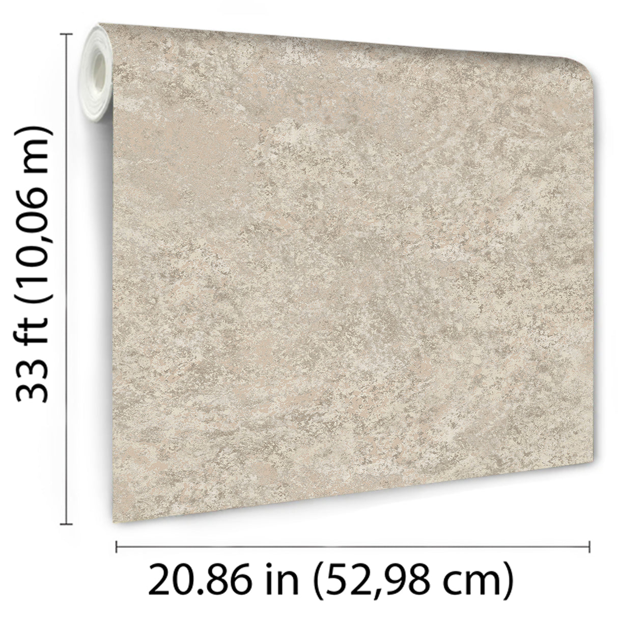 Lustre Stucco Beige by Veer Decor Textured Metallic Wallpaper – Veer Decor VRVE07-766