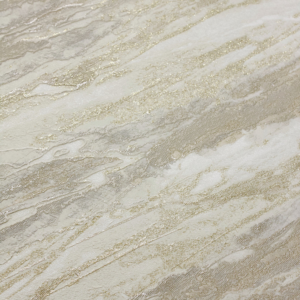 Glint Luxe Marble Beige by Veer Abstract Textured Vinyl Wallpaper – Veer Decor VRVE17-366