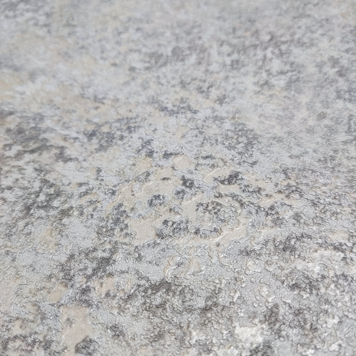 Lustre Stucco Anthracite Gray by Veer Decor Textured Metallic Abstract Wallpaper – Veer Decor VRVE19-766