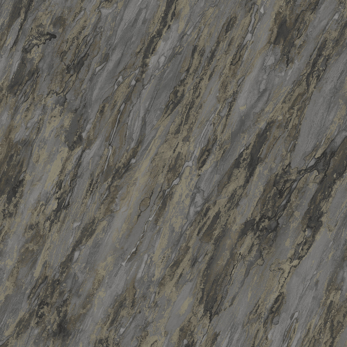 Glint Luxe Marble Black textured metallic abstract marble wallpaper roll VRVE29-366